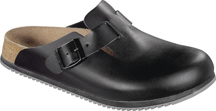 Sabot Clog Boston SL pointure 38 noir matériau extérieur : cuir EN ISO 20345 SRA BIRKENSTOCK_0