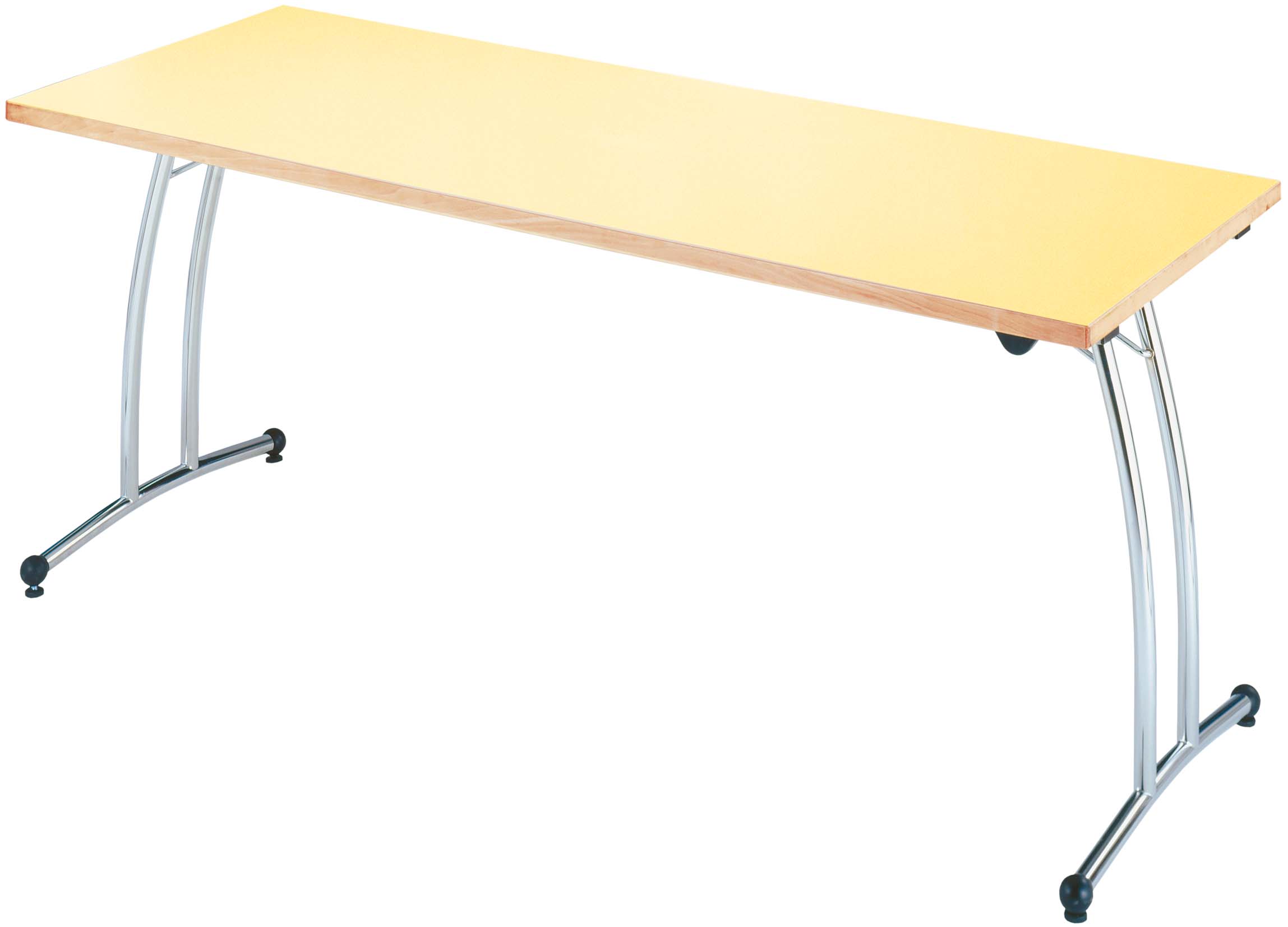 Table pliante polyvalente et résistante pour espaces collaboratifs_0