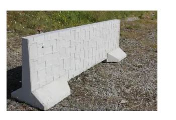 Système de barrières de sécurité  et de glissières en béton armé  - DBA béton_0