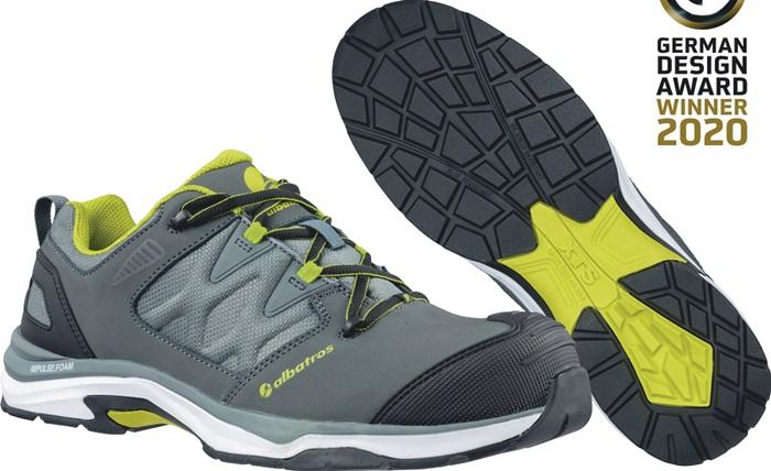 Chaussure de sécurité ultratrail grey low taille 38 gris/combiné s3 esd hro src en iso 20345 leder albatros_0