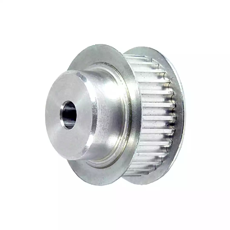 CMW - LZ019-100AL - poulies synchrones - profil timing - section l - pré alésée (12mm)  - 19 dents - pas de 9.525 mm - aluminium_0