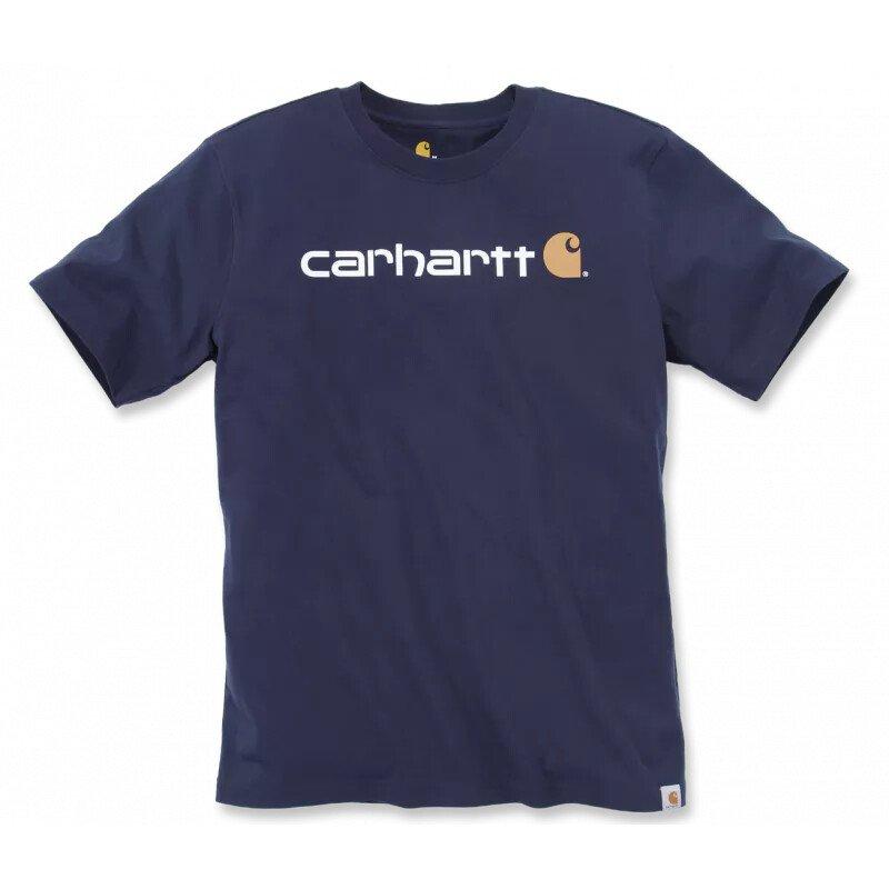 T-shirt Core Logo Manches courtes Bleu Homme - Tailles : XL_0
