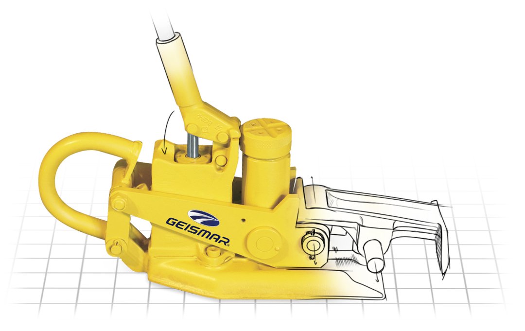 Cric hydraulique de ripage et de levage pour voies et appareils - Lift Hornet - CH65_0