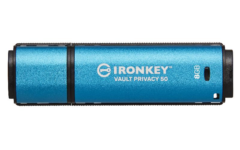 Kingston Technology IronKey 8 Go Vault Privacy 50 chiffrée AES-256, FIPS 197_0