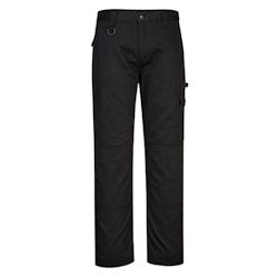 Portwest - Pantalon de travail Super WORK avec poches genoux Noir Taille 46 - 46 noir 5036108341832_0