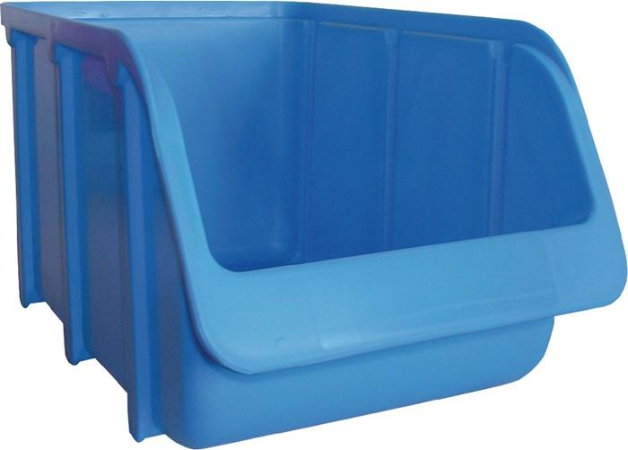 Boîte de rangement à  ouverture frontale L242/203xl146xH127 mm PP bleu empilable HàoeNERSDORFF_0