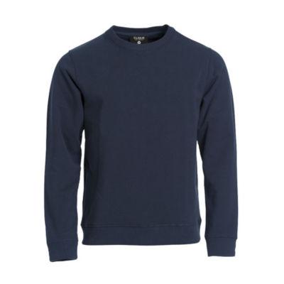 CLIQUE Sweatshirt col rond Bleu Marine M_0