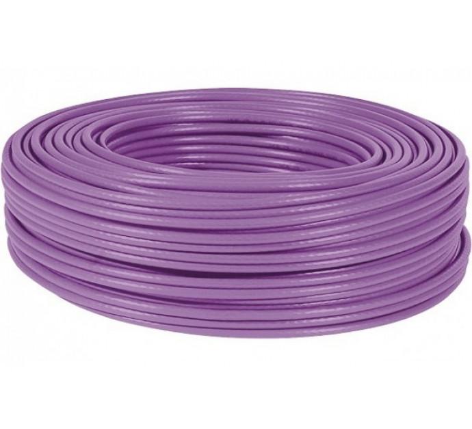 Dexlan câble double monobrin f/ftp cat6a violet ls0h rpc eca - 100 m 613049_0