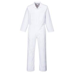 Portwest - Combinaison de travail agroalimentaire pour homme Blanc Taille XL - XL white polyester 5036108106707_0