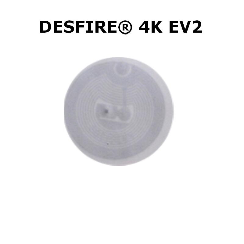 Sticker desfire® 4k ev2 rond_0