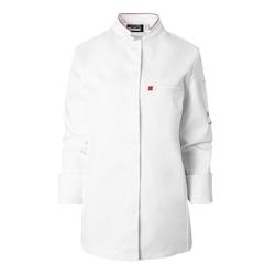 Molinel - veste femme ml crush blanc/rouge t2 - 44/46 blanc plastique 3115992582773_0