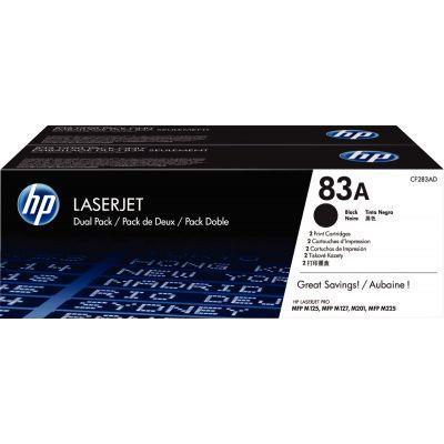 Lot de 2 cartouches laser à la marque HP CF283AD noires_0
