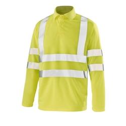 Cepovett - Polo manches longues Fluo Base 2 Jaune Taille 2XL - XXL 3184379338678_0