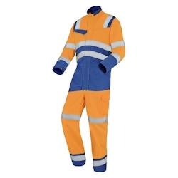 Cepovett - Combinaison 1 Fag Fluo Safe XP Orange / Bleu Taille M - M orange 3603624978426_0