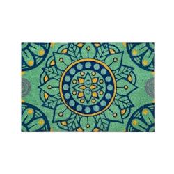 Excelsa paillasson Mandala Mediterraneo coco 60x1,5x40 cm multicolore - multicolore Matériau naturel 63176_0