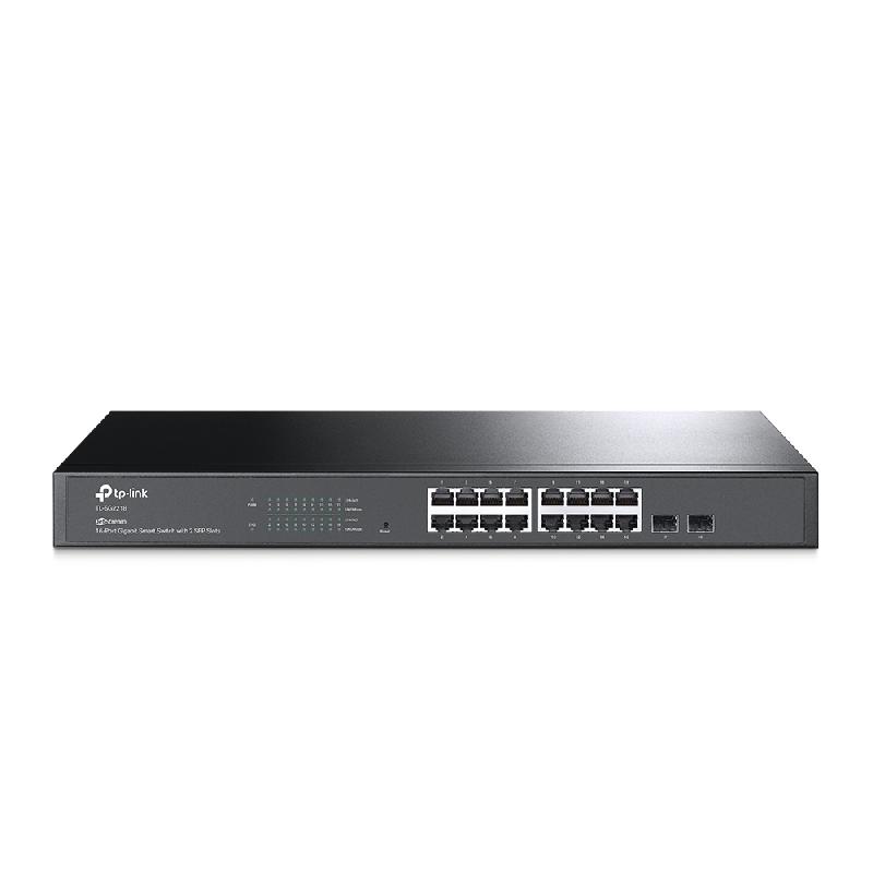 TP-Link TL-SG2218 commutateur réseau Géré L2/L2+ Gigabit Ethernet (10/100/1000) 1U Noir_0