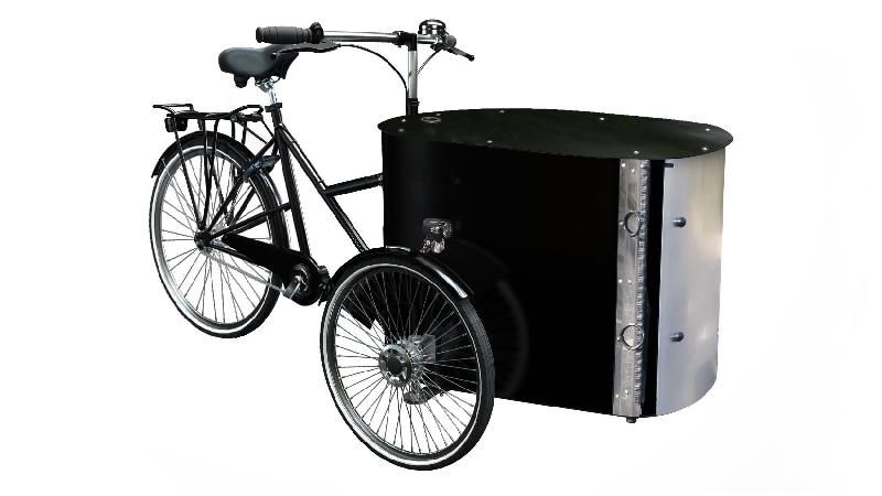 Triporteur Nihola Cargo XL Événementiel - Musculaire - 230L, 100kg de Charge_0