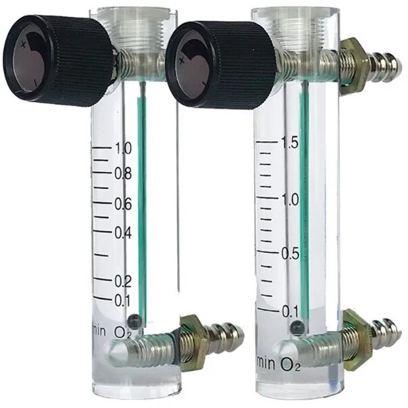 Débitmètre d'oxygène pour générateur d'ozonothérapie 2L/mn - Plage de débit 0-2 l/mn_0