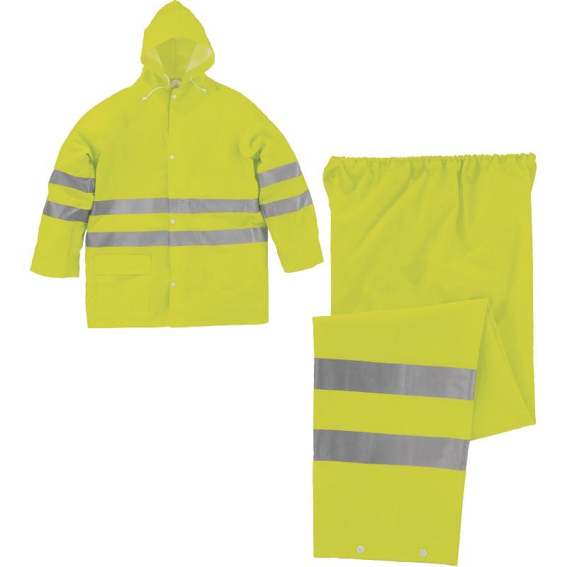 Ensemble de pluie hv polyester enduit pu/pvc - en604v2_0