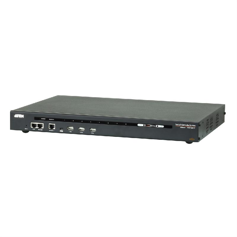 ATEN SN0108CO Serveur console série à 8 ports avec double alimentation/réseau local_0