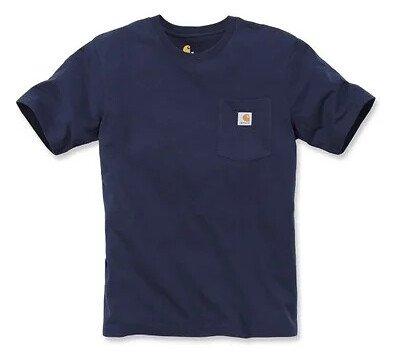 T-shirt Pocket Manches courtes Bleu Homme - Tailles : M_0