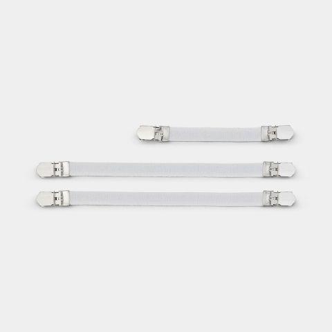 Attaches pour housse de repassage Brabantia - Set de 3 - White - Maintient la housse tendue pour un repassage efficace_0