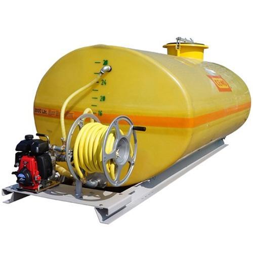 Ensemble cuve PFV ovale 3 000 litres équipée sur plateau avec pompe thermique WX15 - CEMO - 90237_0