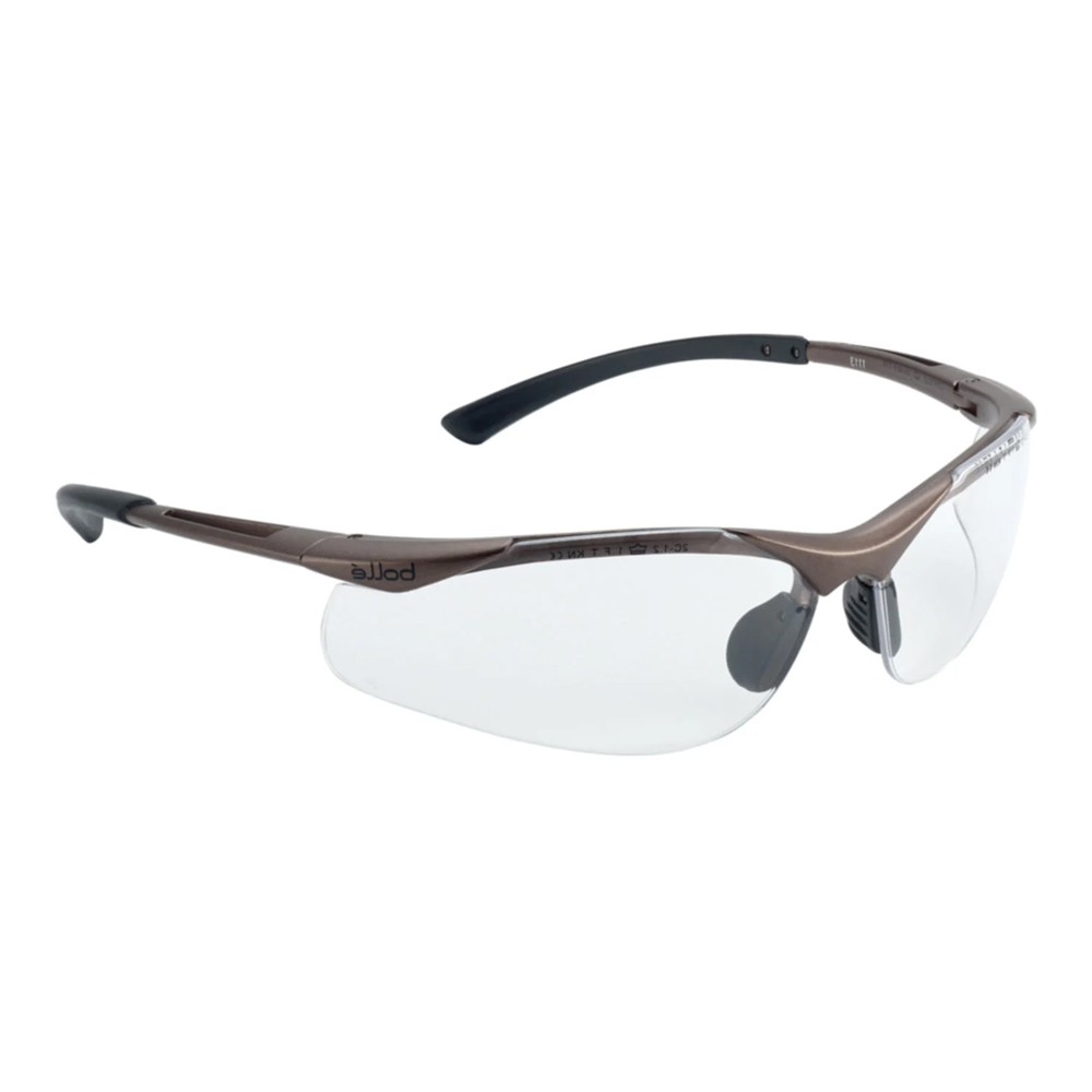 Lunette de protection design et confortable en Polycarbonate incolore CONTOUR II - PYLB02I - Bollé Safety_0