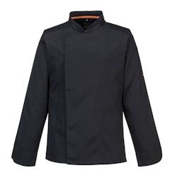 Portwest - Veste de cuisine manches longues MESHAIR PRO Noir Taille 3XL - XXXL noir 5036108323623_0