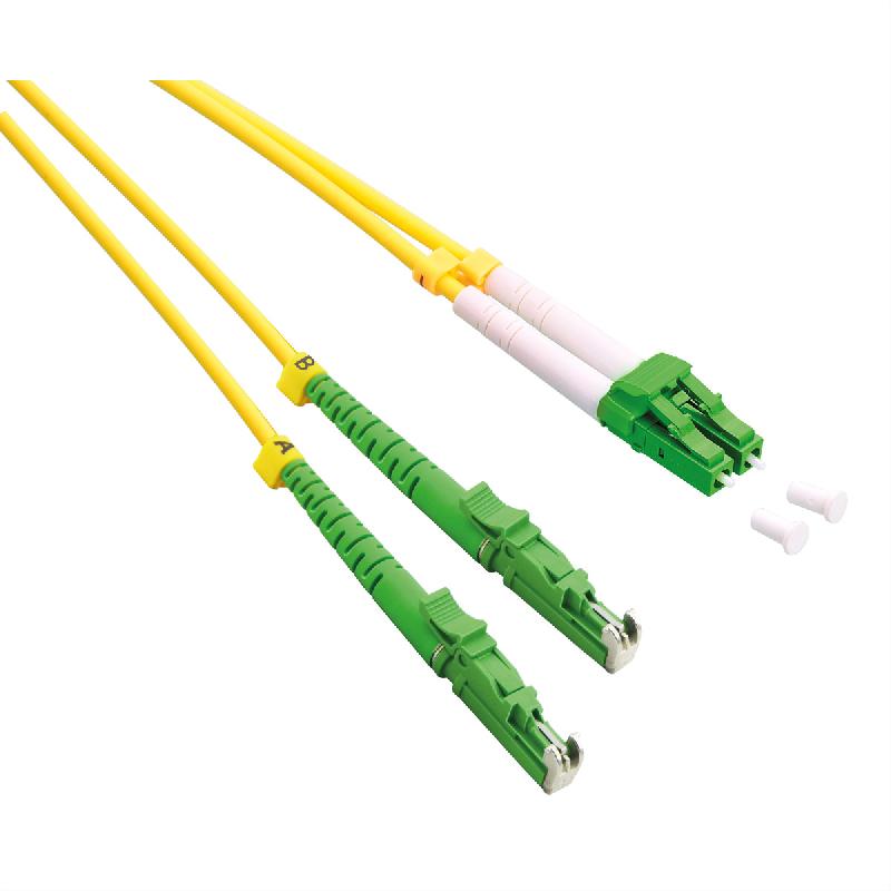 Roline câble fo duplex 9/125µm, lsh/lc, apc, lsoh, jaune, 3 m_0