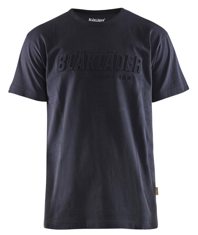 T-shirt imprimé 3d à manches courtes bleu marine t2xl - blåkläder - 353110428600xxl - 827219_0