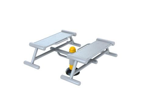 Appareil de fitness extérieur  -  fitness > THJ-B14 -  double banc abdos_0