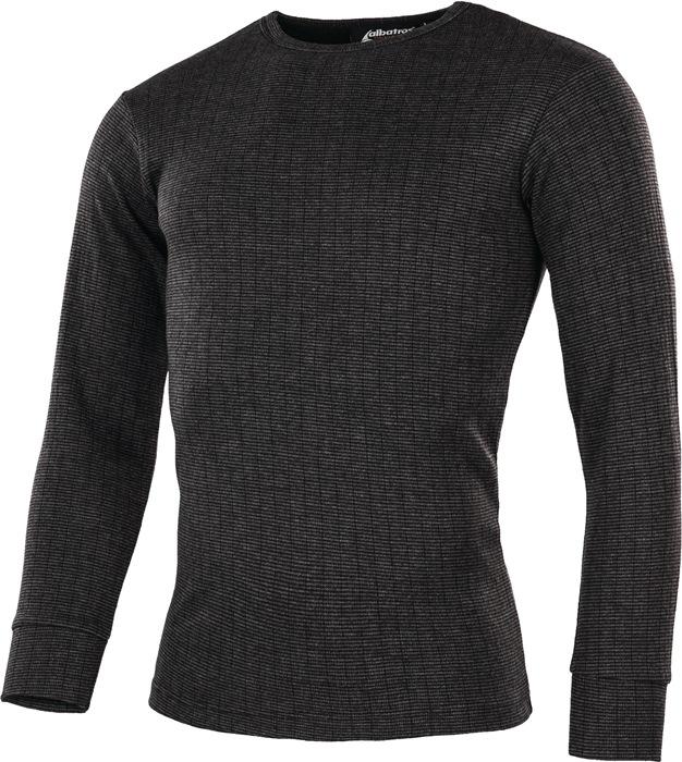 T-shirt fonctionnel thermique THERMOGETIC LA taille S anthracite 75 % CO / 25 % PES ISM_0