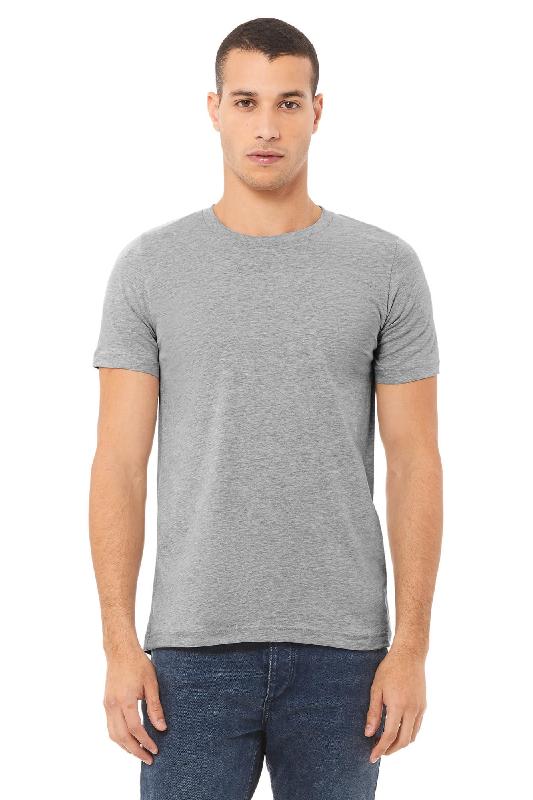 T-shirt homme col rond Heather -  Réf: BE3001CVC_0