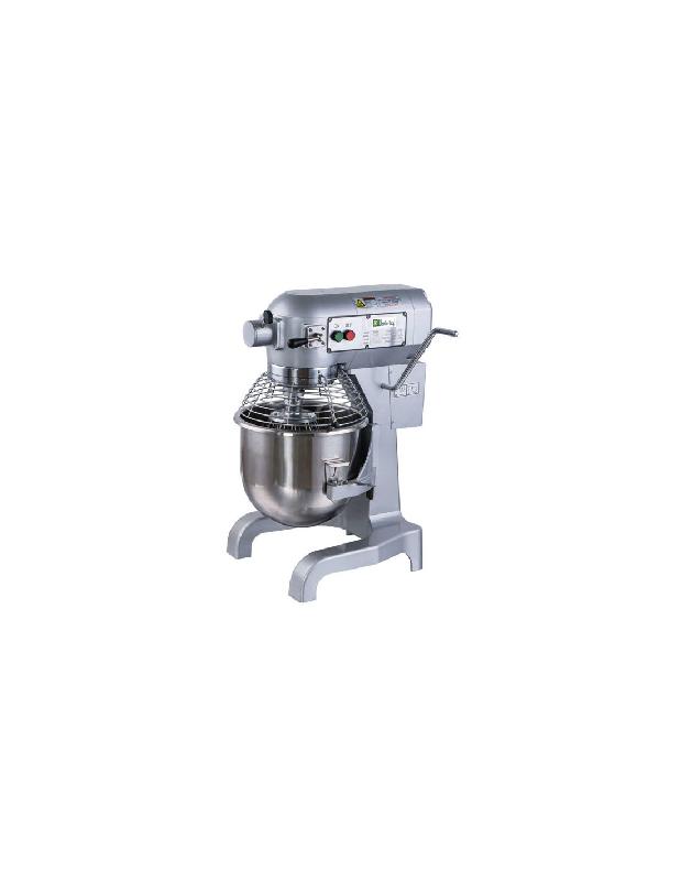 Batteur mélangeur professionnel 10 Litres - 3 vitesses - Structure en fonte vernie - Cuve inox AISI 304 - Référence BM10_0