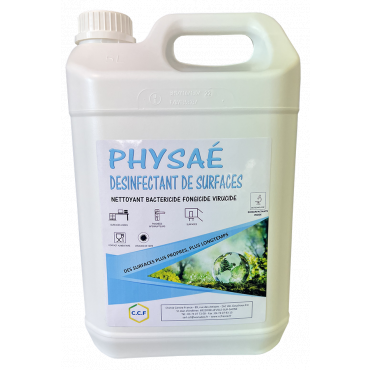 PHYSAE DESINFECTANT DE SURFACES Nettoyant Bactéricide Fongicide Virucide - Contact alimentaire Ultra Puissant et Éco-conçu - Action rapide et efficace_0