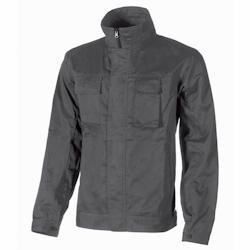 U-Power - Veste de travail gris foncé FOX Gris Foncé Taille 4XL - XXXXL gris 8033546193105_0