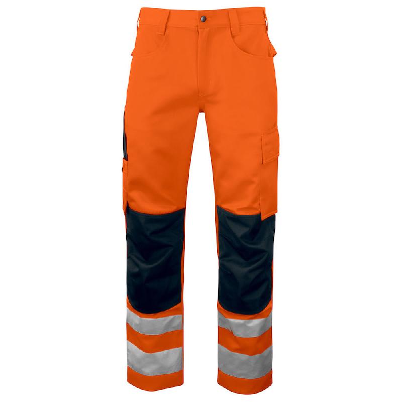 Projob pantalon hv orange/noir cl 2 t.48_0