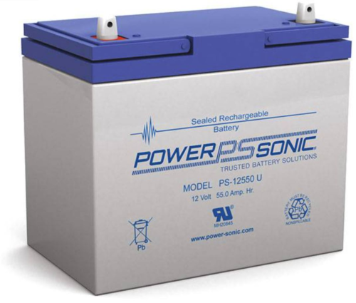 Batterie Power Sonic PS-12550 12V 55Ah_0