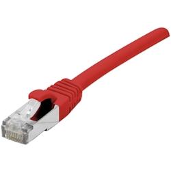 GENERIQUE cordon RJ45 catégorie 6 F/UTP LSOH snagless rouge - 3 m - ECF-850864_0