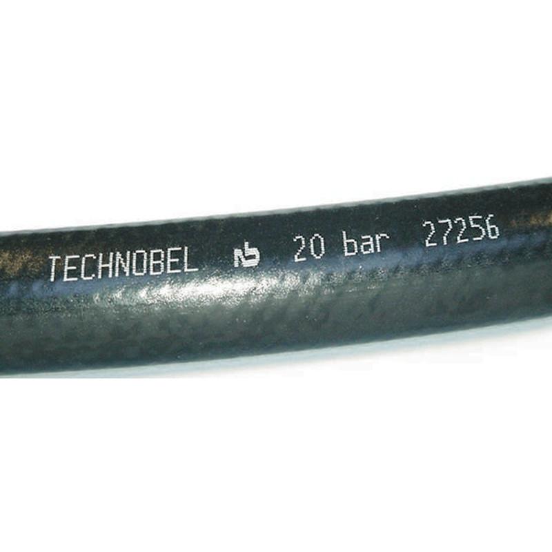 Tuyau Technobel - Couronne de 25 m, Noir, 50 mm / 64 mm_0