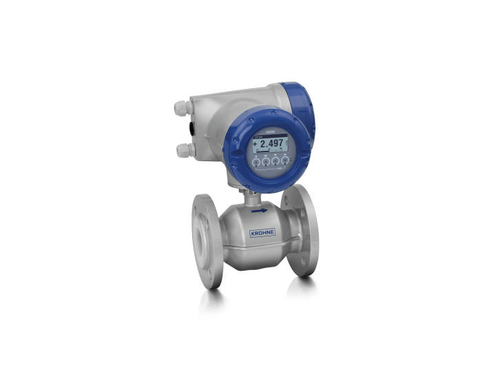 Débitmètre électromagnétique pour les systèmes instrumentés de sécurité (SIS) et la haute précision  -  OPTIFLUX 4400_0