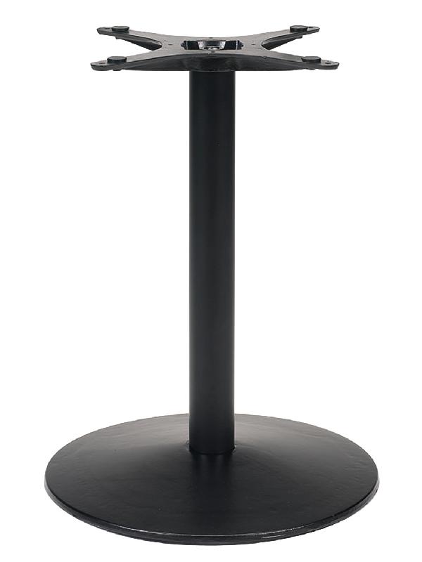 Pied de table fixe ronda - base ronde d 55 cm - noir_0