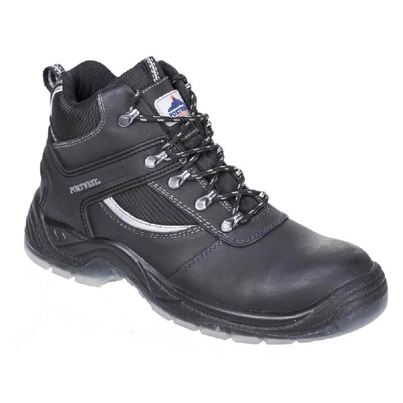 Chaussures de sécurité montantes S3 Basics, Coloris : Marron, Pointure : 40_0