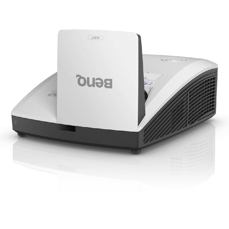 BenQ MH856UST+ vidéo-projecteur Projecteur à focale ultra courte 3500 ANSI lumens DLP 1080p (1920x1080) Compatibilité 3D Noir, Blanc_0