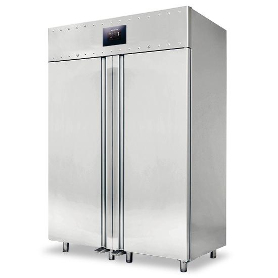 Réfrigérateur 1400 litres en inox gn 2/1 -2°/+8°c isolation 85 mm wifi - 1400x810x2150 mm - BMA0024/FN_0