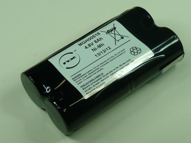 BATTERIE NIMH 4X D 4S1P ST5 4.8V 9AH T2_0