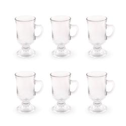 Excelsa set de 6 mugs Irish Coffe verre 12 cl transparent - transparent verre 64279_0