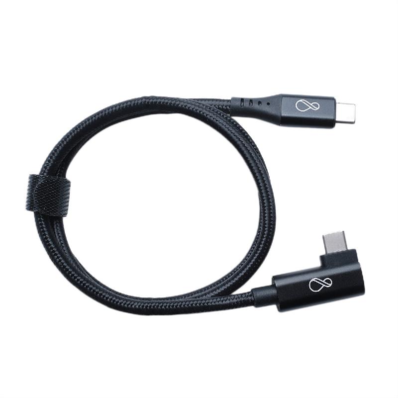 BACHMANN Ochno Câble USB-C coudé 0,7m noir_0