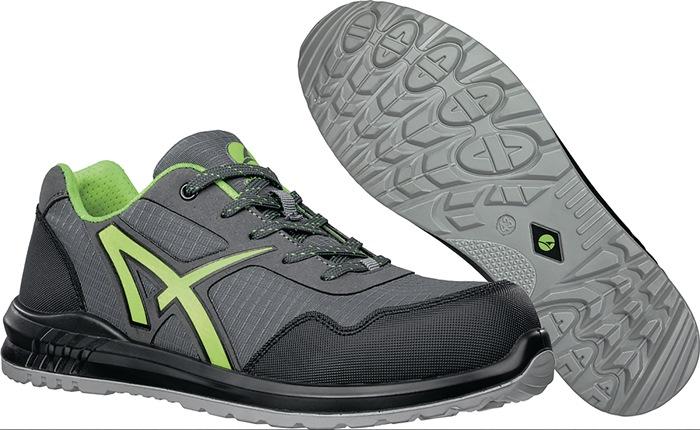 Chaussure de sécurité DRIFTER GREEN LOW pointure 46 grise/verte EN ISO 20345:2011 tissu microfibre/ripstop ALBATROS_0